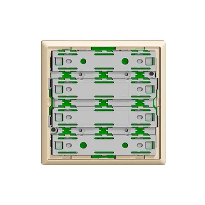 Unité fonctionnelle KNX RGB 1…8× EDIZIOdue crema s.LED, a.sonde d.température 