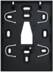 Cadre AP ABB-Tenton, pour dispositif de commande petit, noir mat 