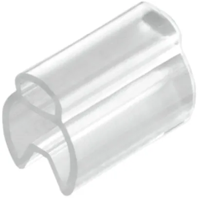 Bague de marqueur de conducteur Weidmüller TM p.Ø2…4mm 12×5mm PVC transparent 