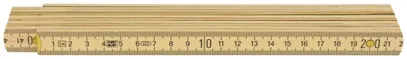 Gliedermeter Holz 2m 