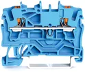 Morsetto di passaggio WAGO Top Job-S 2.5mm² 2L blu serie 2202 