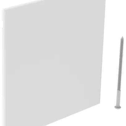 Couvercle à enficher Spotbox Conexa avec vis de centrage 130×130mm blanc 