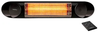 Radiateur à infrarouge Veito Blade Mini, 1200W, 4 degrés, IP55, noir 