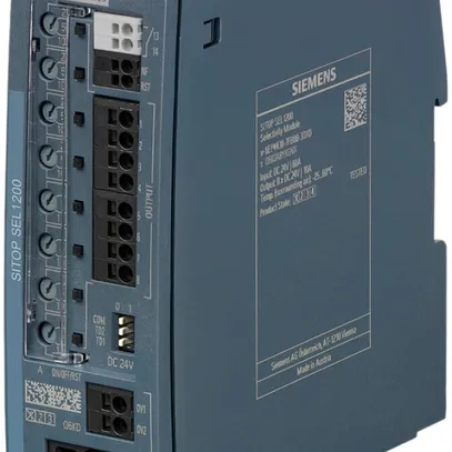 Modulo di selettività Siemens SITOP, IN: 24VDC/72A OUT: 24VDC/8×10A, commutativo 