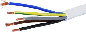 Câble Td 5×2,5mm² 3LNPE bc Eca Rouleau à 100m Rouleau à 100m