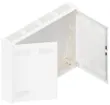 Coffret vide AP Pragma avec porte avec fentes blanc 1050×800×160mm 