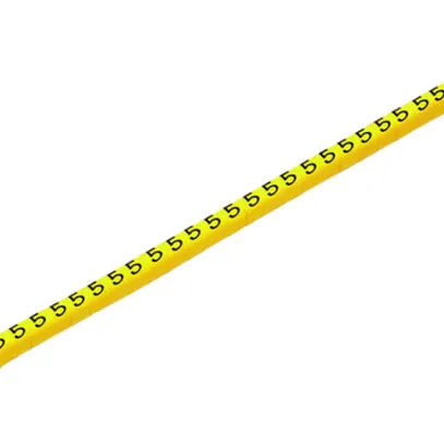 Puntale di montaggio Weidmüller CLI R p.Ø1…3mm 3×3.4mm stampa: 7, giallo 