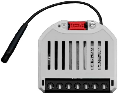 Actionneur-commutateur RF INC myTEM MTSWI-101-WL 24VDC/230V 2×6A 2×DI Z-Wave 