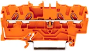 Borne de passage WAGO TopJob-S 1.5mm² 4L orange série 2001 