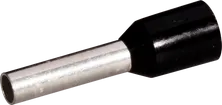 Embout de câble Ferratec DIN is. 1.5mm²/8mm noir 