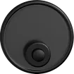 Poussoir sonnerie STANDARDdue noir avec porte-étiquette 