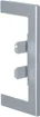 Wand-Blende tehalit BR/A 65×130mm Stahl OT80 aluminium 