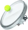 LED-Strahler DOTLUX LIGHTSHOWERball 140W 5000K Ø405×220mm, ballwurfsicher, DALI 