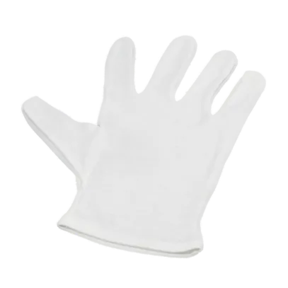 Gants de travail blancs, coton taille XL / 10, Pack de 1 paire 