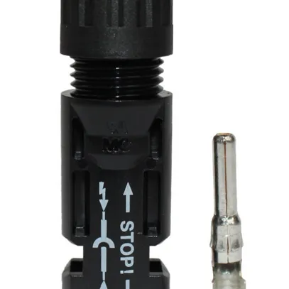 MC Kupplungsstecker MC4 II, 4-6mm² (-) Kabel-Verschraubung: 5.9-8.8mm² 