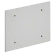 Coperchio da avvitare  MORACH 290×220mm materiale sintetico bianco 