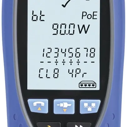 Multimedia-Kabeltester PoE PRO mit Bluetooth RJ11/12/45/F-Anschluss 