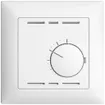 Thermostat d'amb.24V ENC EDIZIOdue blanc, sans interrupteur 