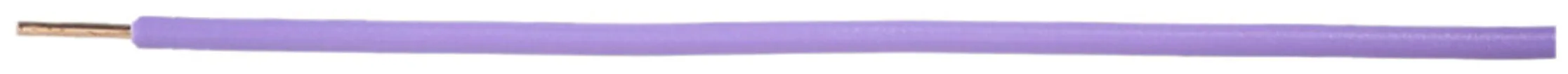 Fil N H07Z1-U sans halogène 1.5mm² 450/750V violet Cca 