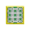 Unità funzionale KNX RGB 1…8× EDIZIOdue lemon s.LED, con sensore di temperatura 