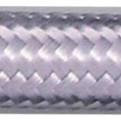 Câble textile Roesch rond 3×0.75mm² PNE argent 