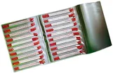 Kit de bague-repère Plica STD, pour 0.1…0.5mm² Ø1…1.4mm impression: A…Z, blanc 