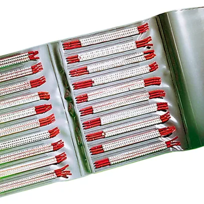 Kit de bague-repère Plica STD, pour 0.1…0.5mm² Ø1…1.4mm impression: A…Z, blanc 