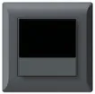 Thermostat d'ambiance ENC kallysto.line KNX s/e-link avec touches anthracite 