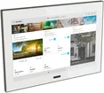 Touchpanel 10" ABB-SmartTouch, KNX/free@home/ABB-Welcome, weiss/Schwarzstahl 