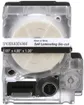 Cassette d'étiquettes Panduit MP, auto-laminant, 25.4×101.6mm clair/blanc 