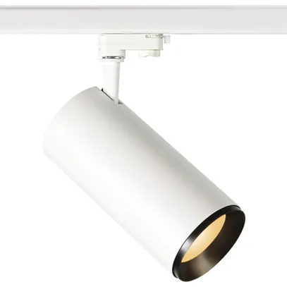 Projecteur LED SLV NUMINOS PHASE XL 36W 2980lm 2700K 60° 3-phases blanc/noir 