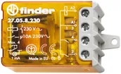 Interrupteur impulsion INC Finder 27, 2F 10A/230VAC AgNi, 4 séquences 