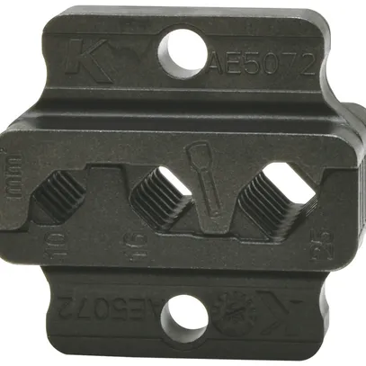 Matrice di serraggio Klauke AE5072 10…25mm² per utensile di crimpatura K507WF 