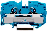 Borne de passage WAGO TopJob-S 16mm² 2L bleu série 2016 