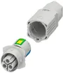 Connecteur enfichable PX IPD P 3P2,5 F GY 2+PE 20A/500V Ø6…9/8…13mm gris clair 