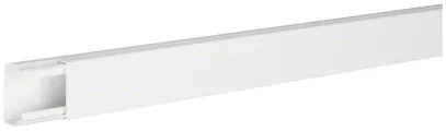 Canal d'installation tehalit LF 35×20×2000mm (l×h×L) PVC blanc trafic 