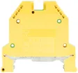 Morsetto di terra componibile WK 0.5…6mm² 2×vite 1 piano guida 35mm verde-giallo 