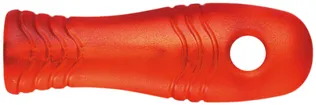 Manico plastica rosso 110mm 