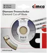 Disque diamant à trancher CIMCO Line Blue Ø230mm 