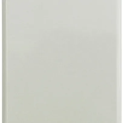 Placca di copertura 3×1 4 fori di fissaggio bianco 