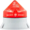 Lampe clignotante Hugentobler CTL600 rouge 12/24V AC/DC, IP54, Ø73.5×74.5mm 
