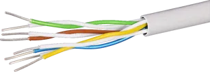 Câble G51 4×2×0,8mm s.halogène Eca Une longueur