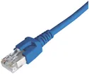 Câble patch RJ45 Dätwyler 7702 4P, cat.6A (IEC) S/FTP LSOH, bleu, 15m 
