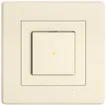 UP-Leuchtdruckschalter EDIZIO.liv SNAPFIX® 3/1L Frontlinse KS gelb cr 