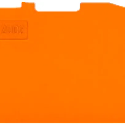 Abschlusswand WAGO TopJob-S orange 3P zu Serie 2002 