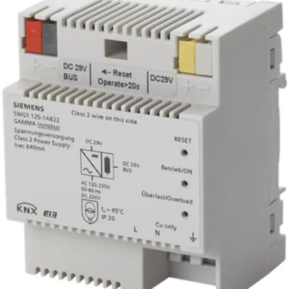 REG-KNX-Spannungsversorgung Siemens 640mA 230VUC 4TE 