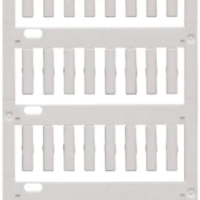 Plaque à enficher Weidmüller TM MultiCard 18×4mm PA66 blanc 