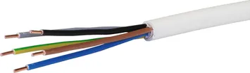 Kabel TT 5×2,5mm² 3LNPE ws Eine Länge