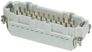 Intérieur de prise male B24PI 0.5…2.5mm² 20…14 AWG, Push-In 