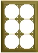 Telaio di copertura EDIZIOdue 2×3 olive 